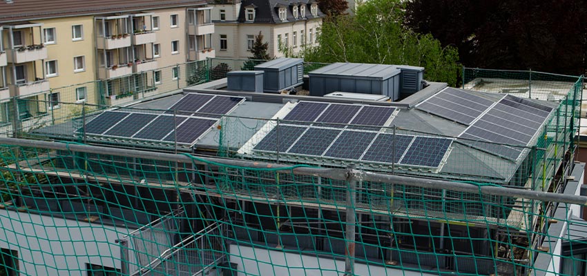 Photovoltaikanlage Hotel Dresden