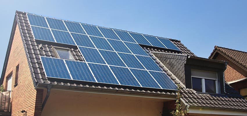 Photovoltaik Einfamilienhaus Freital