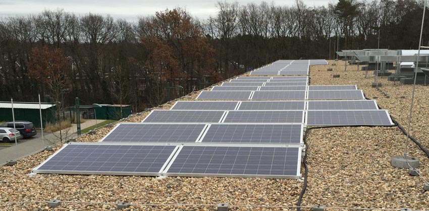 Photovoltaik-Solar-Inselanlage Dreieich